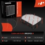 A-Premium® Activated Carbon Cabin Air Filter - Image 3
