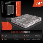 A-PremiumĀ® Activated Carbon Cabin Air Filter - Image 2