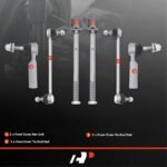 A-Premium® 6x Stabilizer Bar Link & Tie Rod End - Image 2