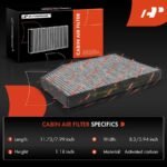 A-Premium® Activated Carbon Cabin Air Filter - Image 2