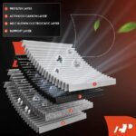 A-Premium® Activated Carbon Cabin Air Filter - Image 3