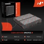 A-Premium® Activated Carbon Cabin Air Filter - Image 2