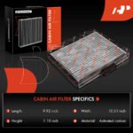 A-PremiumĀ® Activated Carbon Cabin Air Filter - Image 2
