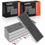 A-Premium® 4 Pcs Activated Carbon Cabin Air Filter