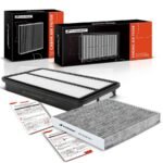 A-PremiumĀ® Engine & Activated Carbon Cabin Air Filter - Image 2