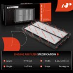 A-PremiumĀ® Engine & Activated Carbon Cabin Air Filter - Image 3