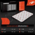 A-PremiumĀ® Engine & Activated Carbon Cabin Air Filter - Image 2