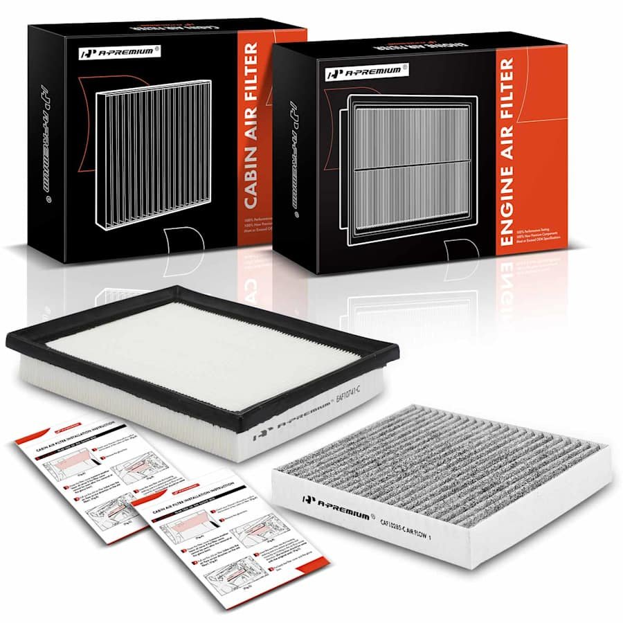 prmapeaf753_1.jpg A-PremiumĀ® Engine & Activated Carbon Cabin Air Filter - Image 1
