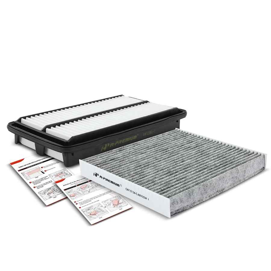 prmapeaf825_1.jpg A-PremiumĀ® Engine & Activated Carbon Cabin Air Filter - Image 1