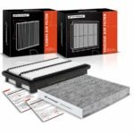 A-PremiumĀ® Engine & Activated Carbon Cabin Air Filter - Image 2