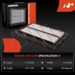 A-PremiumĀ® Engine & Activated Carbon Cabin Air Filter - Image 3