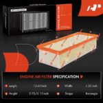 A-PremiumĀ® Engine & Activated Carbon Cabin Air Filter - Image 2