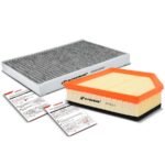 A-PremiumĀ® Engine & Activated Carbon Cabin Air Filter