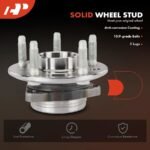 A-Premium® Front or Rear Wheel Bearing & Hub Assembly - Image 9