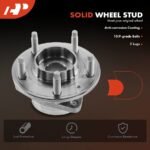 A-PremiumĀ® Front or Rear Wheel Bearing & Hub Assembly - Image 9