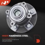 A-Premium® 2x Rear Wheel Bearing & Hub Assembly - Image 3