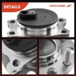 A-Premium® 2x Rear Wheel Bearing & Hub Assembly with ABS Sensor - Image 7