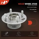 A-Premium® 2x Rear Wheel Bearing & Hub Assembly - Image 8