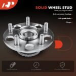 A-PremiumĀ® 2x Rear Wheel Bearing & Hub Assembly - Image 8