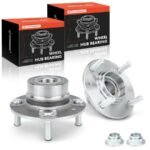 A-Premium® 2x Rear Wheel Bearing & Hub Assembly