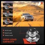 A-Premium® Rear Passenger Wheel Bearing & Hub Assembly with ABS Sensor - Image 6