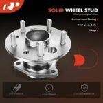 A-Premium® Rear Passenger Wheel Bearing & Hub Assembly with ABS Sensor - Image 9