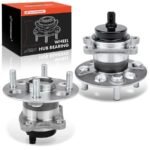 A-PremiumĀ® 2x Rear Wheel Bearing & Hub Assembly with ABS Sensor