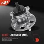 A-PremiumĀ® 2x Rear Wheel Bearing & Hub Assembly with ABS Sensor - Image 3