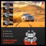 A-PremiumĀ® 2x Rear Wheel Bearing & Hub Assembly with ABS Sensor - Image 5
