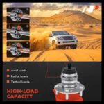 A-PremiumĀ® 2x Rear Wheel Bearing & Hub Assembly with ABS Sensor - Image 5