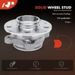 A-Premium® 2x Front Wheel Bearing & Hub Assembly - Image 9