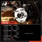 A-Premium® 2x Front Wheel Bearing & Hub Assembly - Image 2