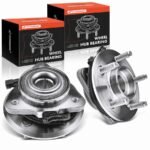 A-Premium® 2x Front Wheel Bearing & Hub Assembly with ABS Sensor