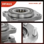A-PremiumĀ® 2x Front Wheel Bearing & Hub Assembly - Image 7