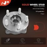 A-PremiumĀ® 2x Front Wheel Bearing & Hub Assembly - Image 9