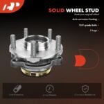 A-PremiumĀ® 2x Front Wheel Bearing & Hub Assembly - Image 9