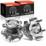 A-PremiumĀ® 2 Pcs Rear Wheel Hub & Bearing Assembly