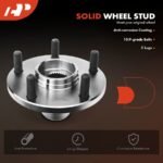 A-Premium® Front Driver or Passenger Wheel Bearing & Hub Assembly - Image 10