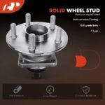 A-Premium® 2x Rear Wheel Bearing & Hub Assembly with ABS Sensor - Image 10