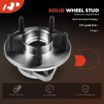 A-Premium® Front Driver or Passenger Wheel Bearing & Hub Assembly - Image 8