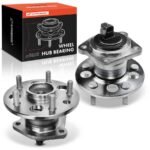 A-Premium® 2x Rear Wheel Bearing & Hub Assembly with ABS Sensor