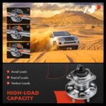 A-PremiumĀ® 2x Rear Wheel Bearing & Hub Assembly with ABS Sensor - Image 5