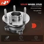 A-Premium® 2x Rear Wheel Bearing & Hub Assembly - Image 8