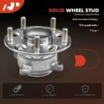 A-Premium® 2x Rear Wheel Bearing & Hub Assembly - Image 8