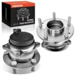 A-PremiumĀ® 2x Rear Wheel Bearing & Hub Assembly with ABS Sensor