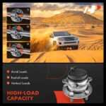 A-PremiumĀ® 2x Rear Wheel Bearing & Hub Assembly with ABS Sensor - Image 5