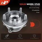 A-Premium® Rear Driver or Passenger Wheel Bearing & Hub Assembly - Image 10