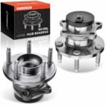 A-Premium® 2x Rear Wheel Bearing & Hub Assembly