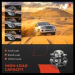 A-PremiumĀ® 2x Rear Wheel Bearing & Hub Assembly - Image 5