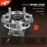 A-PremiumĀ® 2x Rear Wheel Bearing & Hub Assembly - Image 8